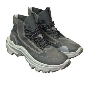 Sorel Kinetic‎ Breakthru Venture Mid Jet Black Waterproof Boots Shoes Mens 8